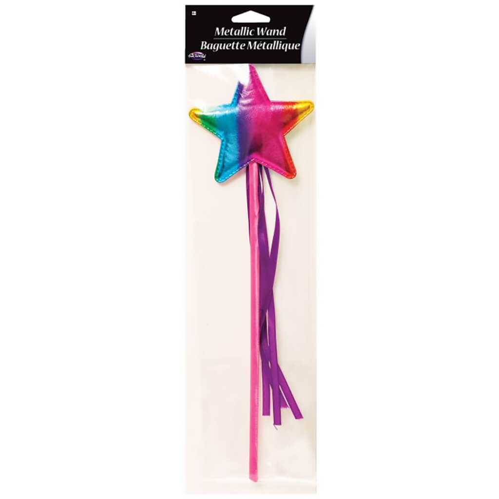 Metallic Wand Rainbow