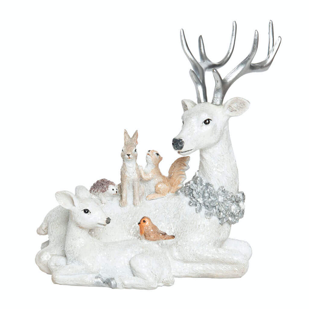 Resin Creatures Of The Forest Seating Figures