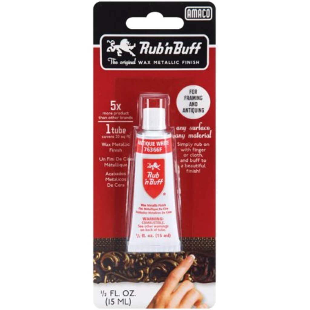 Rub 'n Buff Metallic Wax Finish .5oz