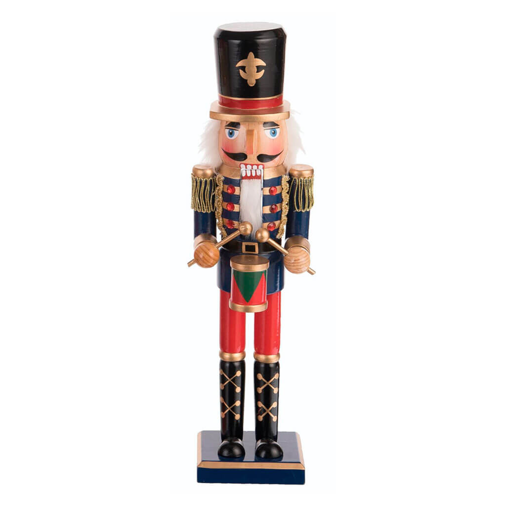 Wood Royal Nutcracker Fig Drummer