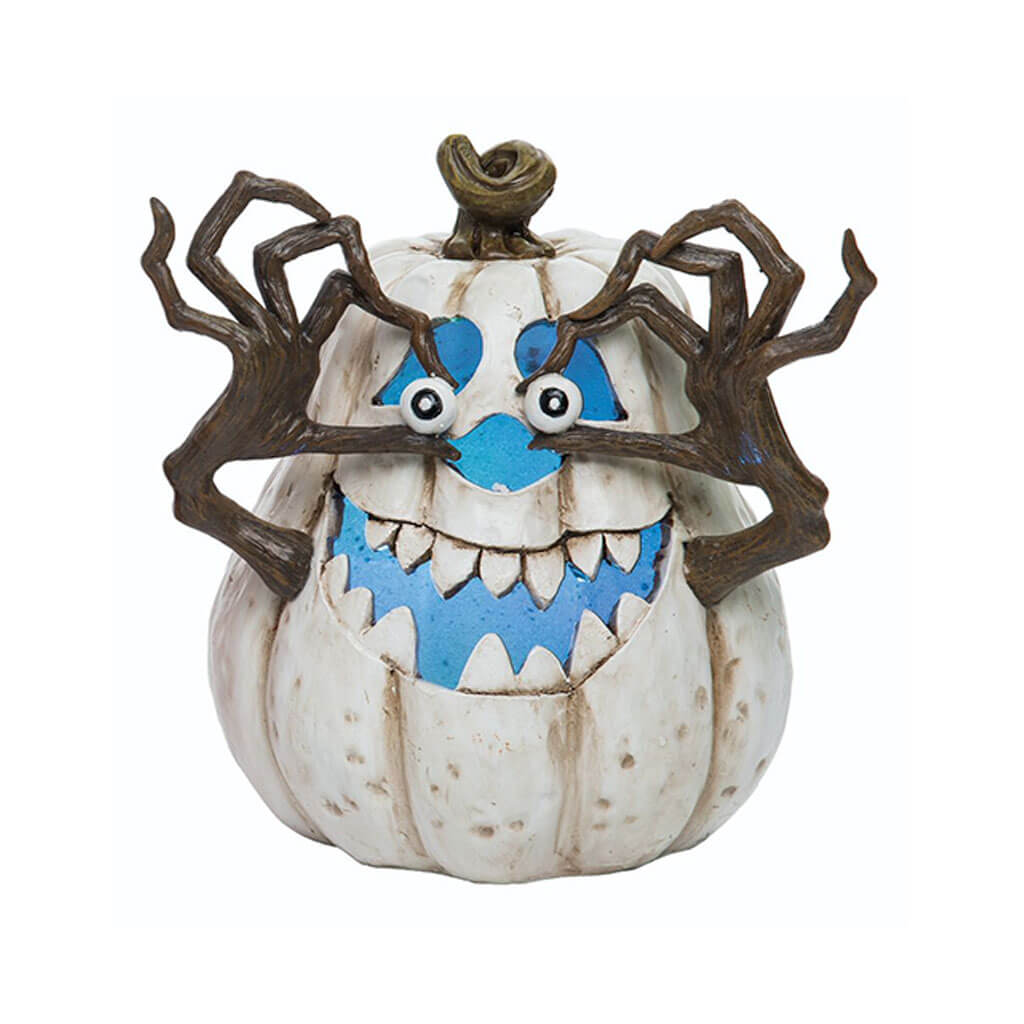 Resin Light Up Jack-O-Lantern