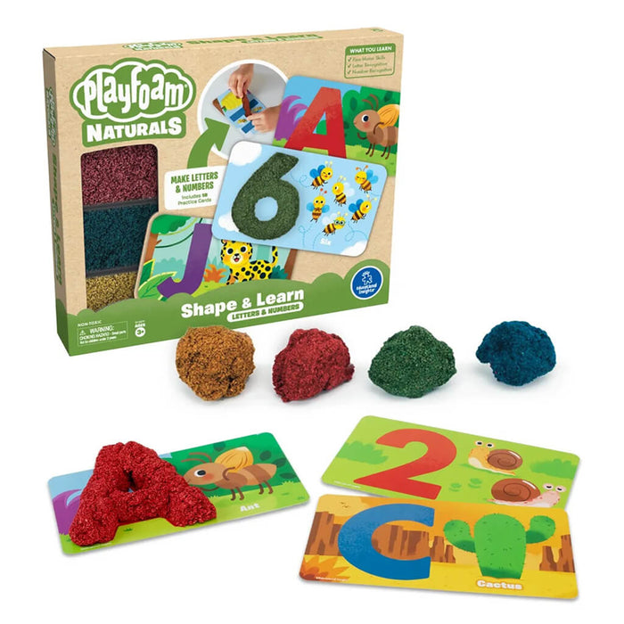 Pf Naturals Shape & Learn Letters & Numbers