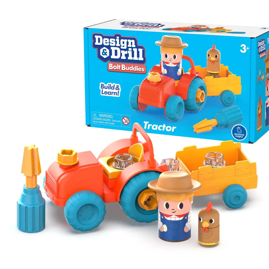 Design &amp; Drill Bolt Buddies Tractor