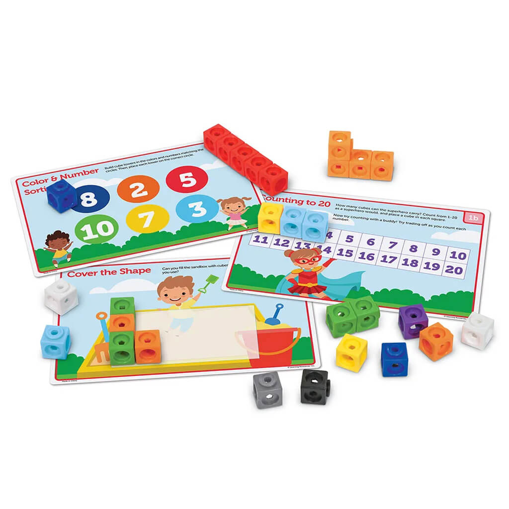 Mathlink Cubes Pre School Activity