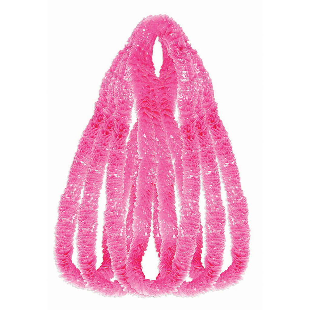 Plastic 7 Gram Leis, Pink