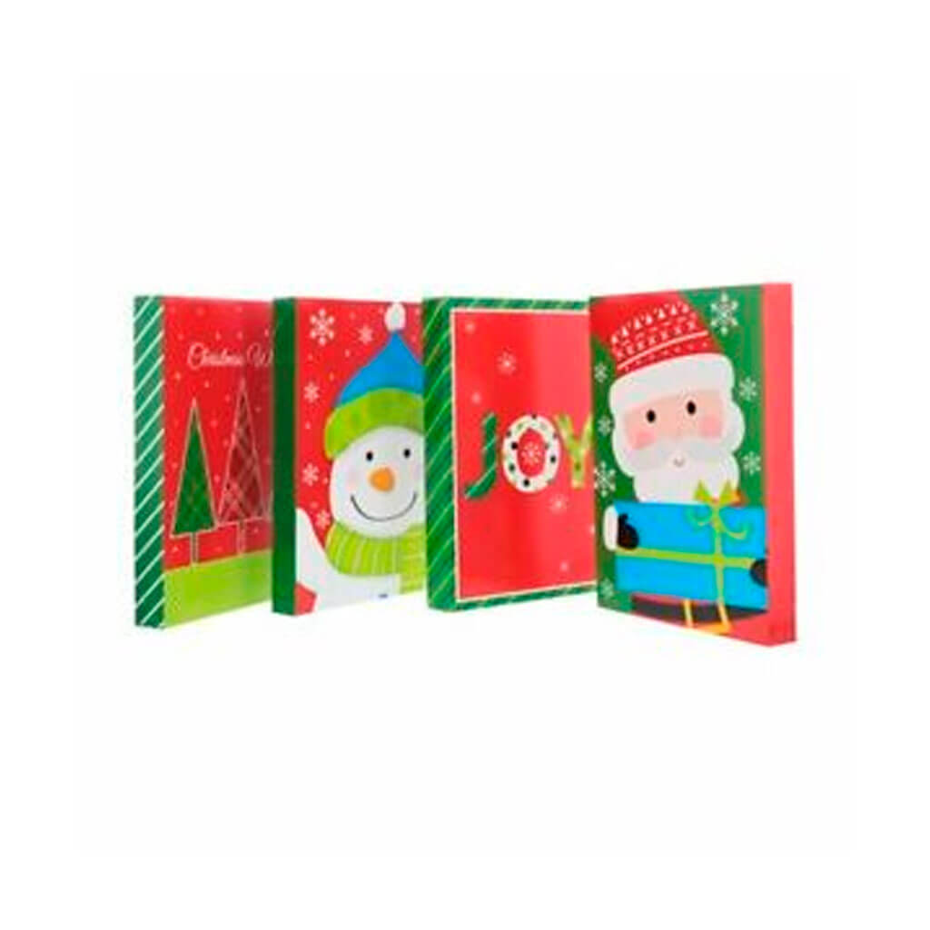 Christmas Printed Blouse Gift Boxes Pack of 4