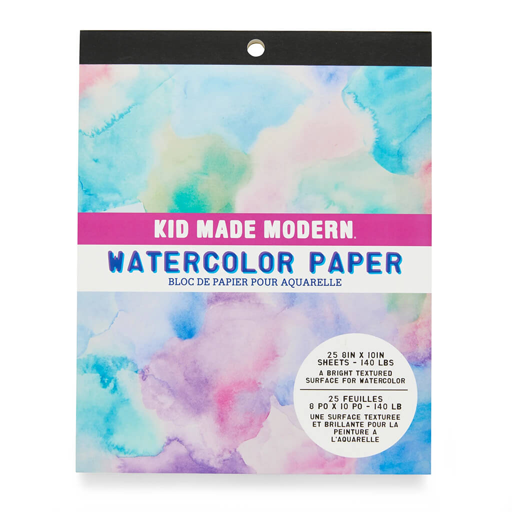 Kid Made Modern Watercolor Paper Pad 25 Sheets