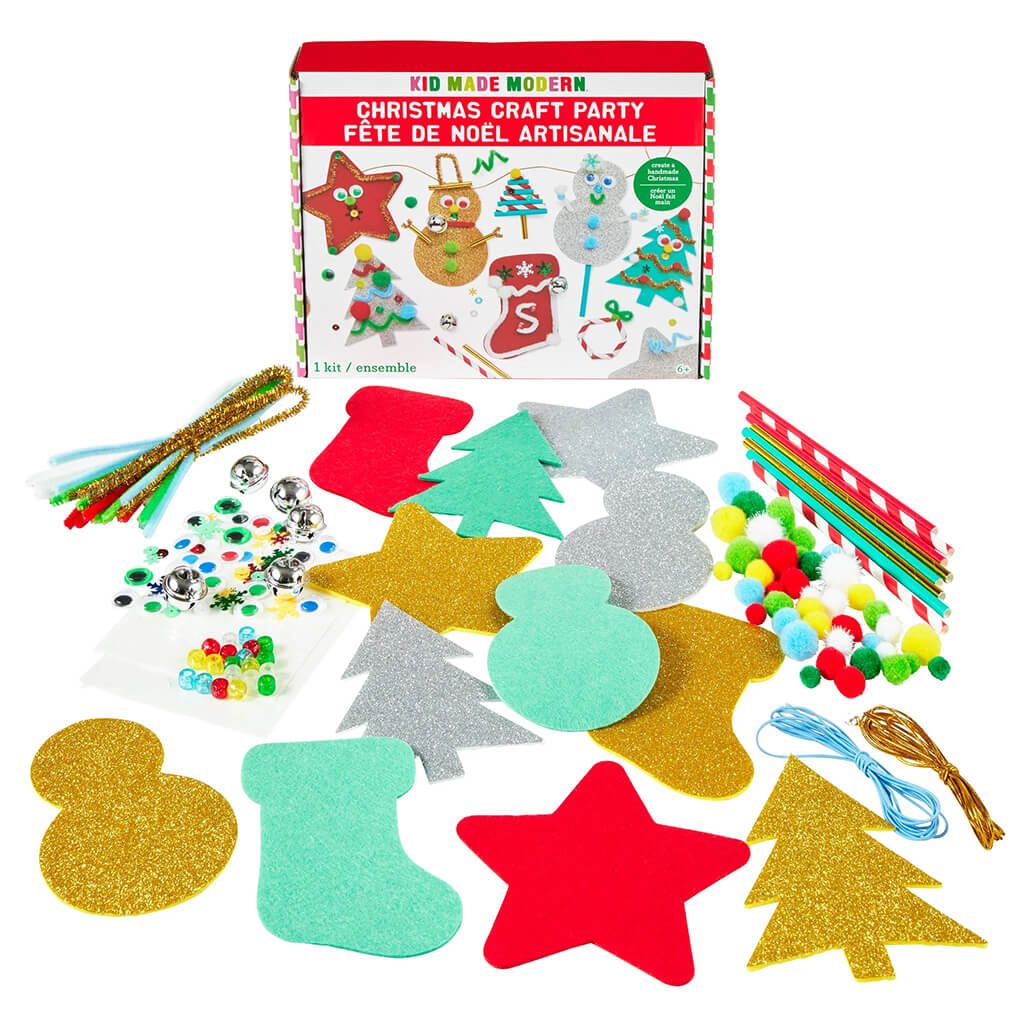 Kid Made Modern Christmas Craft Party Kit