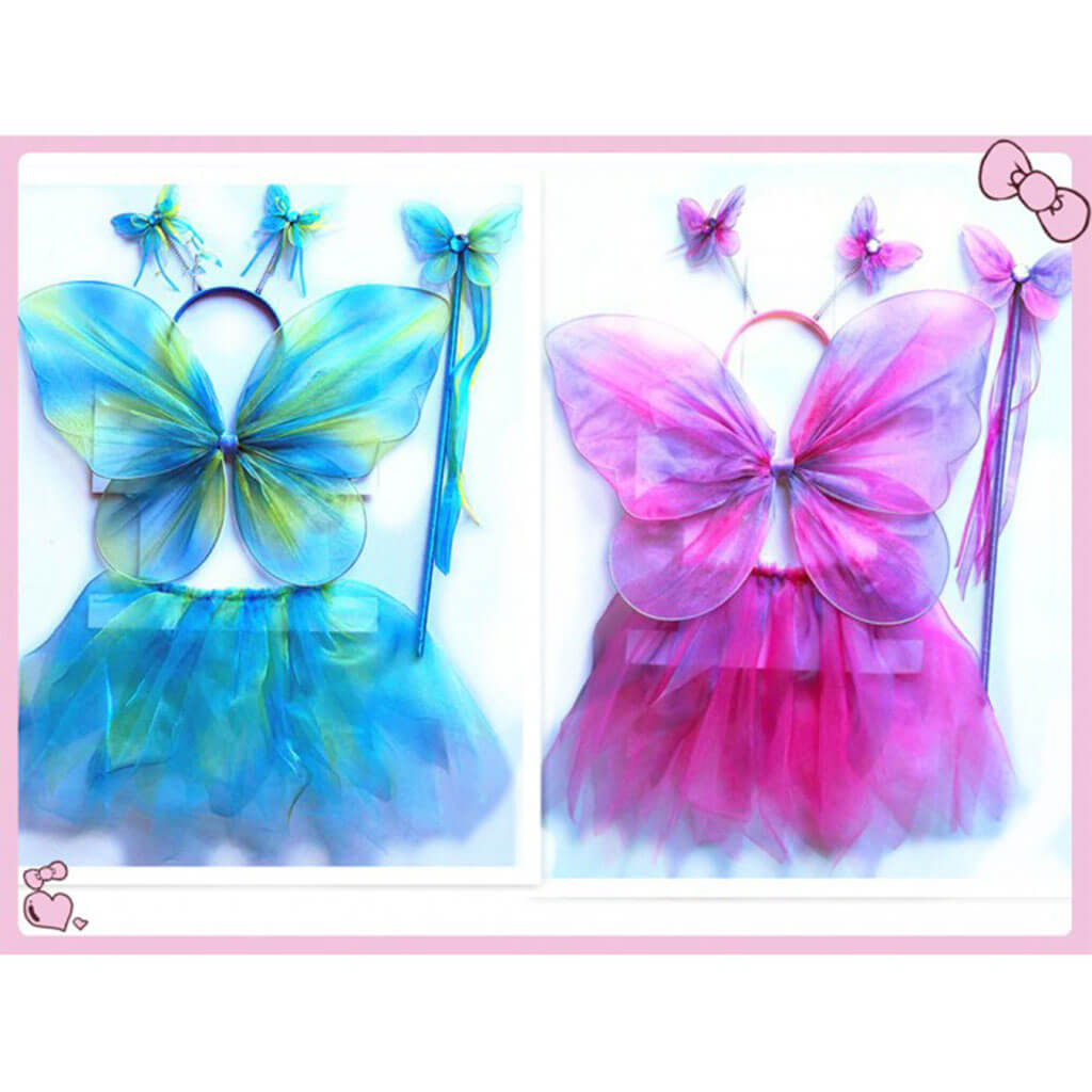 Neon Butterfly Fairy Set