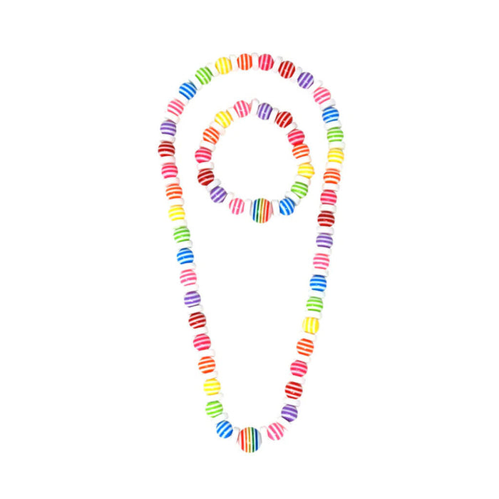 Sweet Like Candy Necklace & Bracelet Set