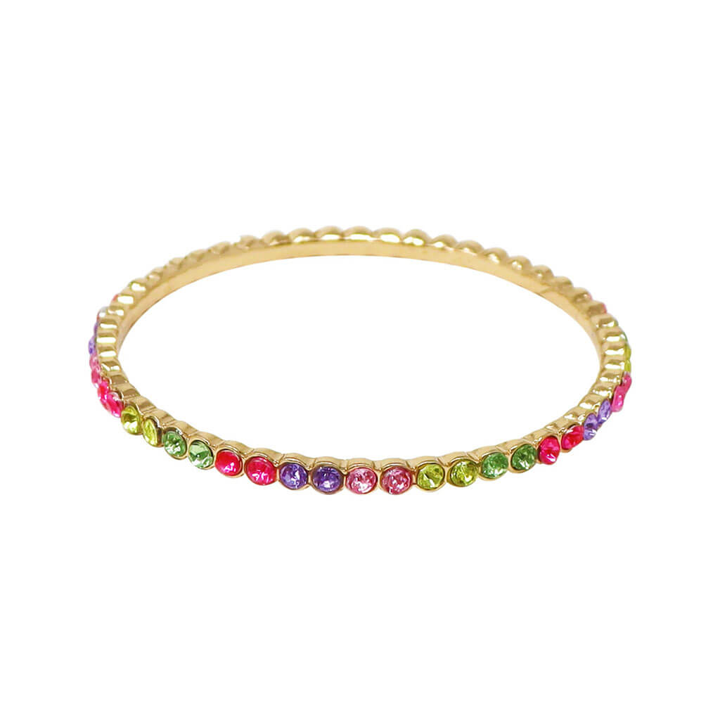 Rainbow Sparkling Gemstone Gold