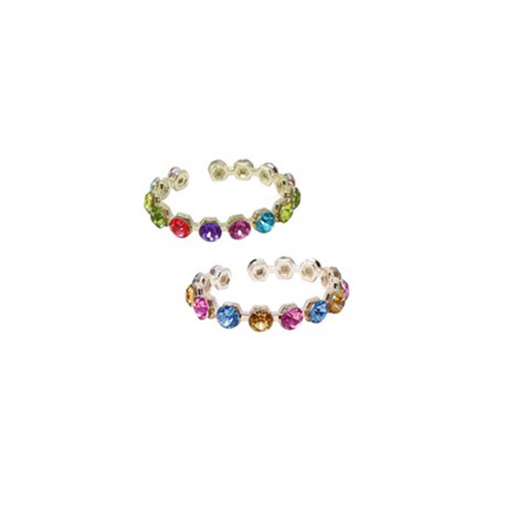 Carnival Gem Bangle - Gold