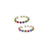 Carnival Gem Bangle - Gold