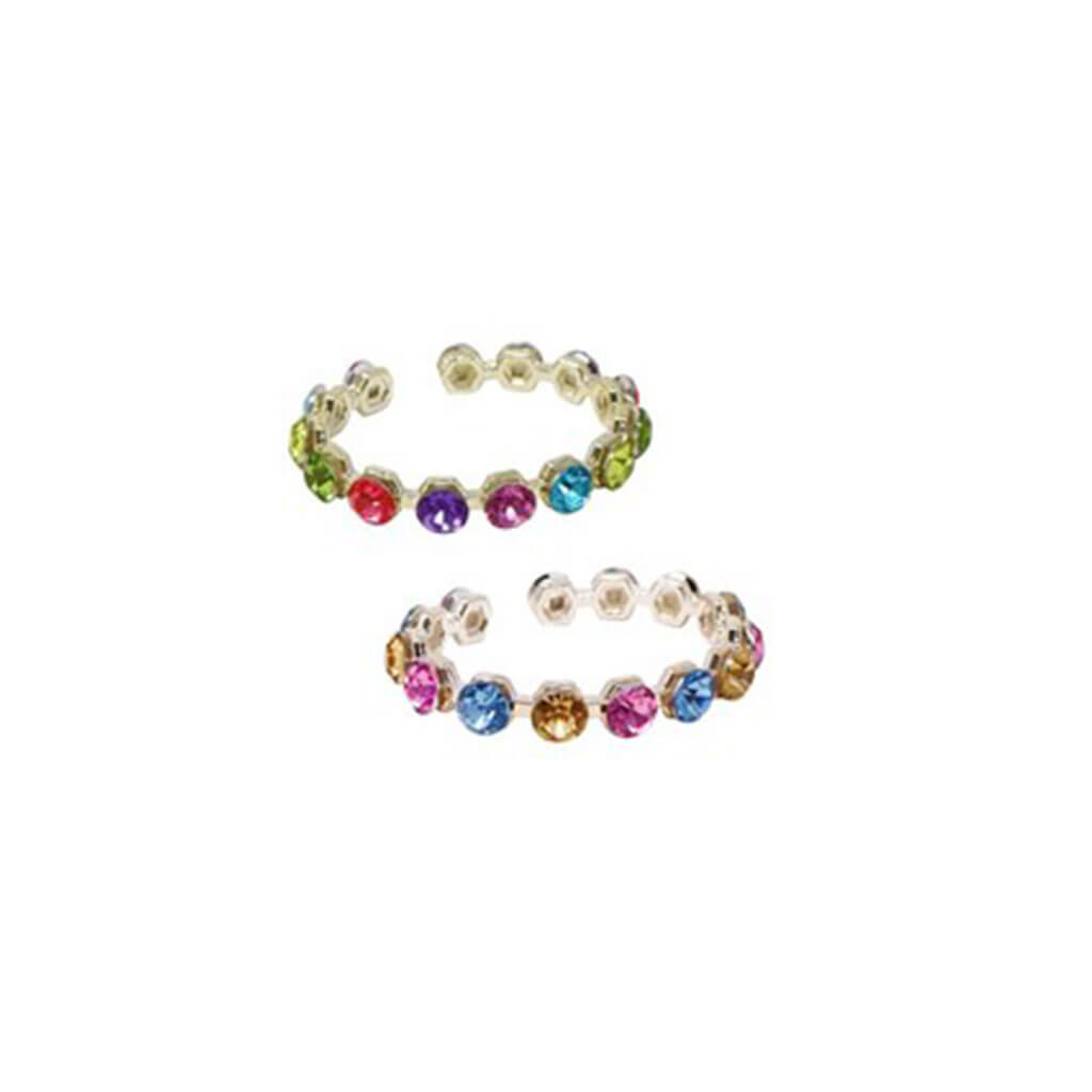 Carnival Gem Bangle - Gold