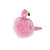 Fluffly Flamingo Hairclips - Hot Pink