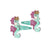 Glitter Seahorse Hairclips - Pink