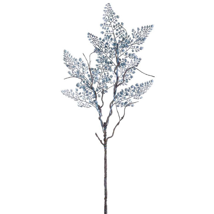 Maidenhair Fern Spray Blue, 32in