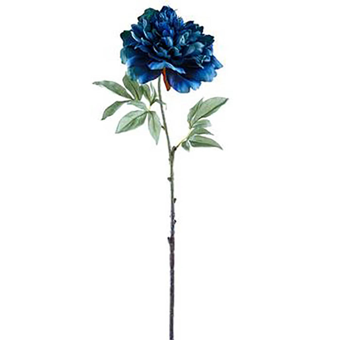 Peony Spray 34.5in Peacock