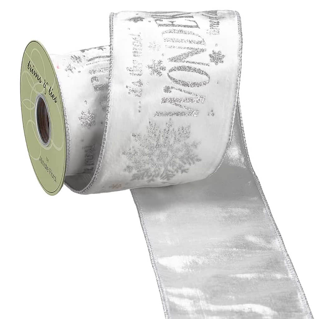 Wonder Time Velvet Ribbon 4in x 5yd
