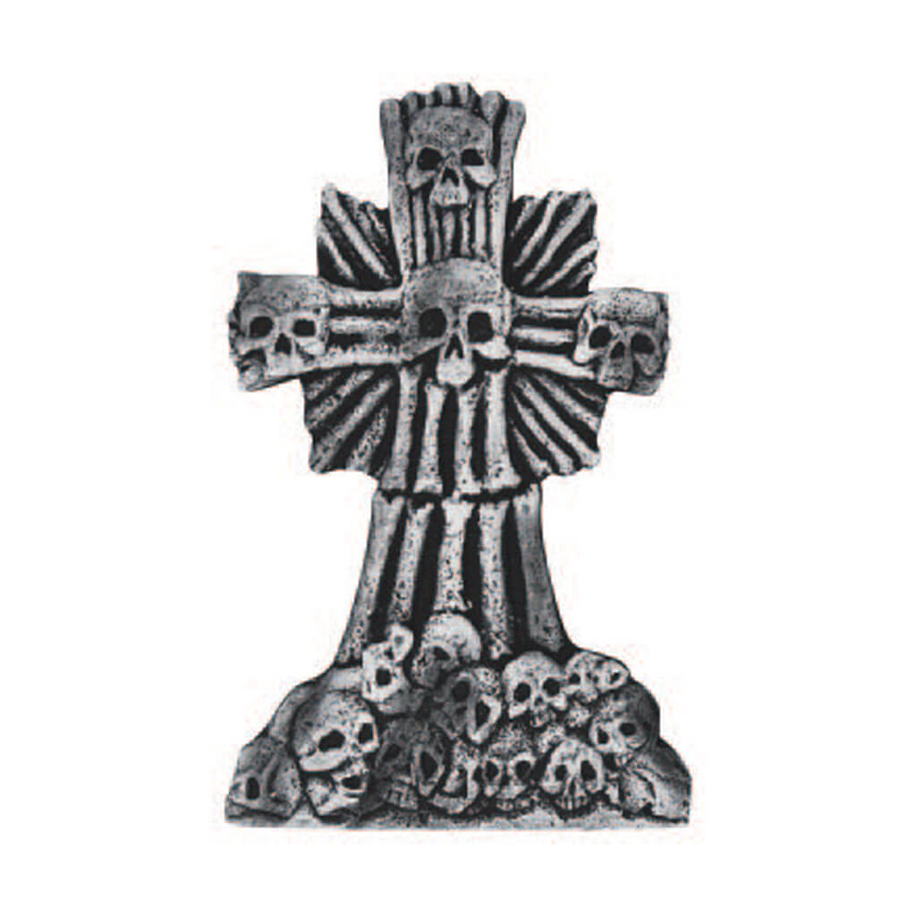 Graveyard Skull Cross