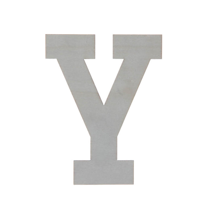 Wooden Varsity Letters Y