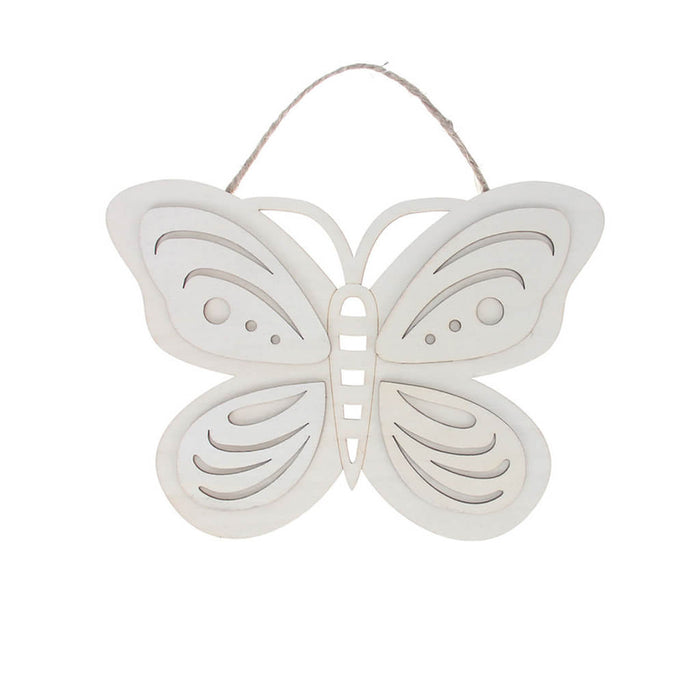 Unfinished Laserwood Butterfly
