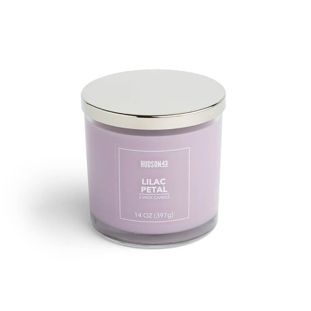 Lilac Petal Scented Jar Candle, 14oz