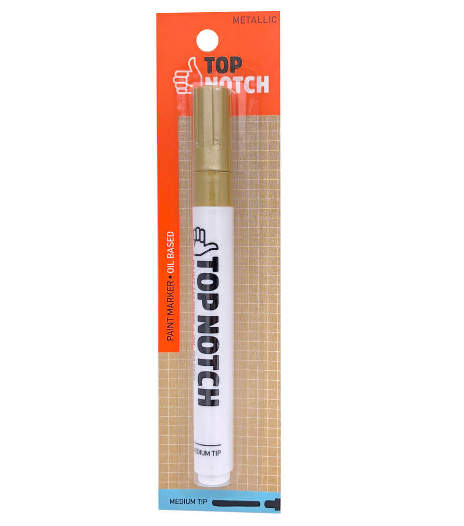 Top Notch Paint Marker Medium Gold