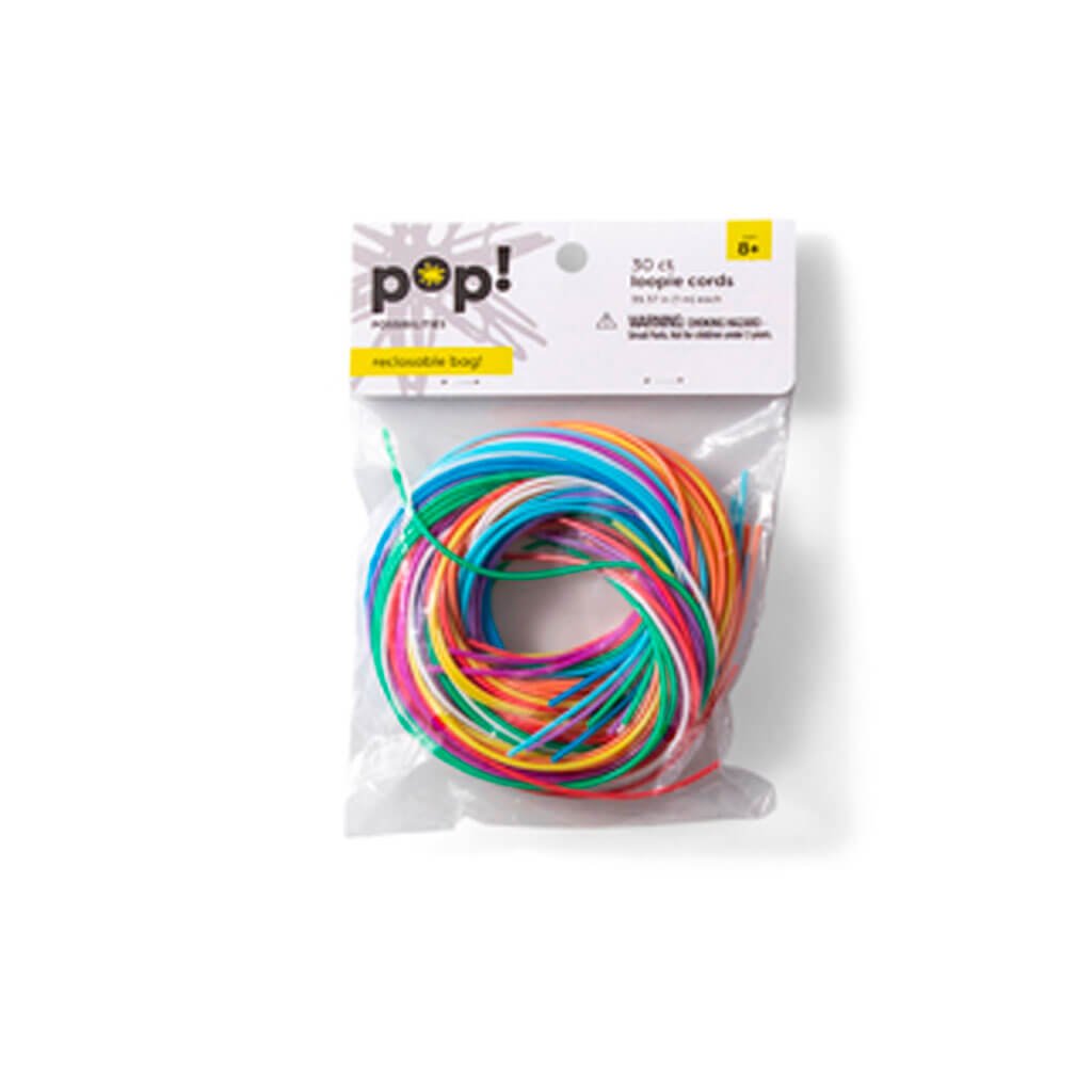 POP! Loopie Cords Multicolor 30pk 2mm