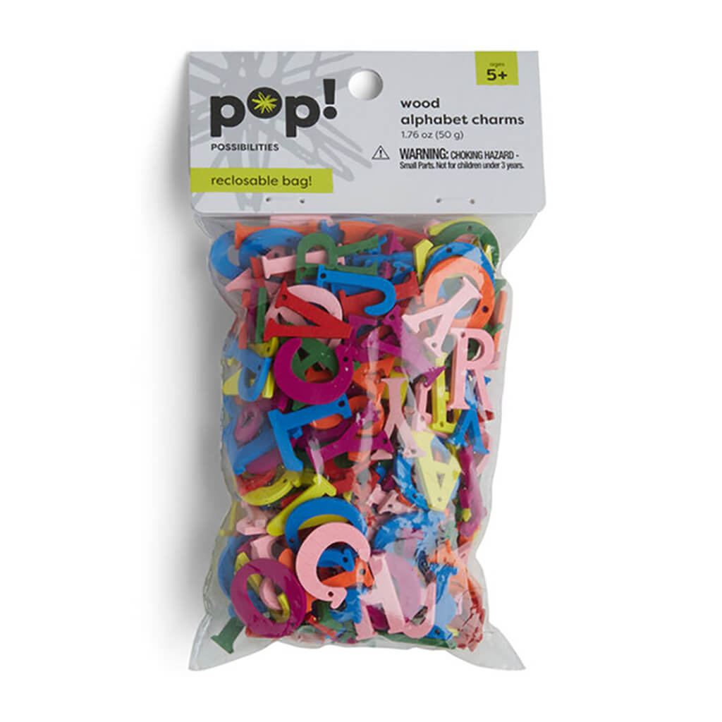 POP! Possibilities Wooden Alphabet Charms Multi