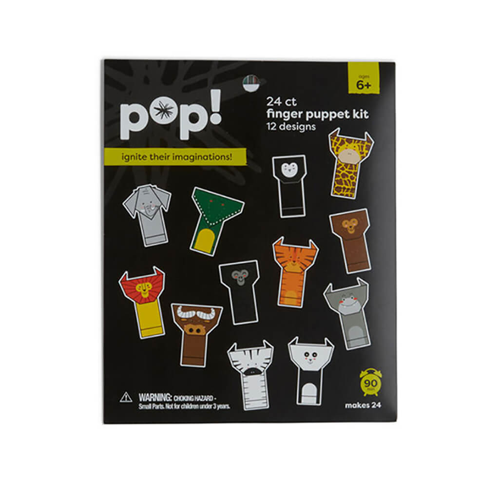 Activity Finger Puppet Safari 24 ct.