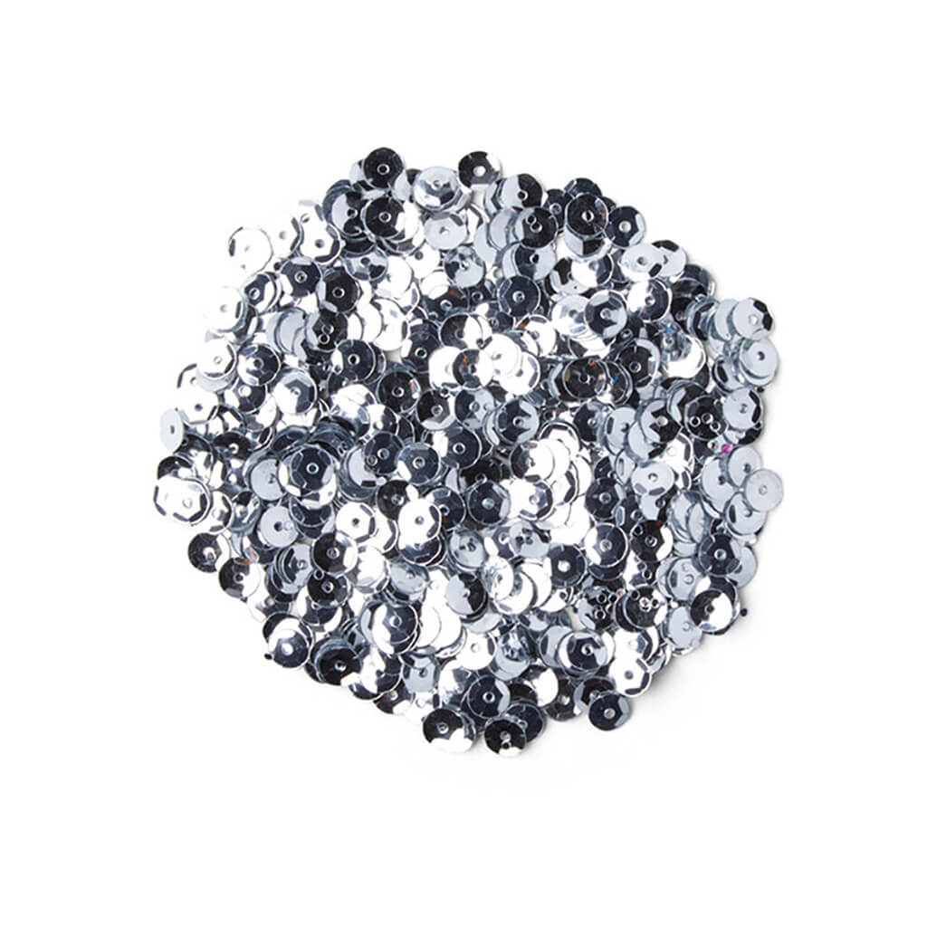 POP! Silver Cup Sequins 5mm