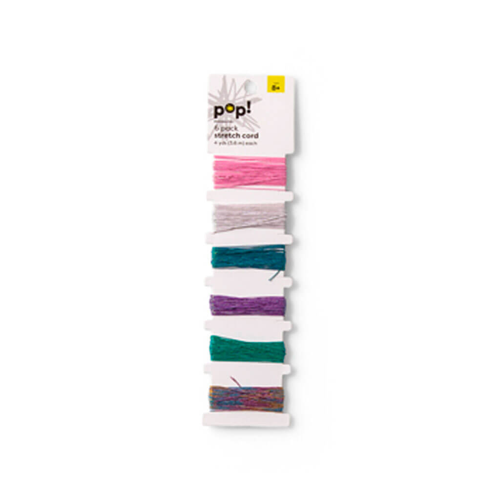 POP! 6pk 1mm Sparkle Stretch Cords