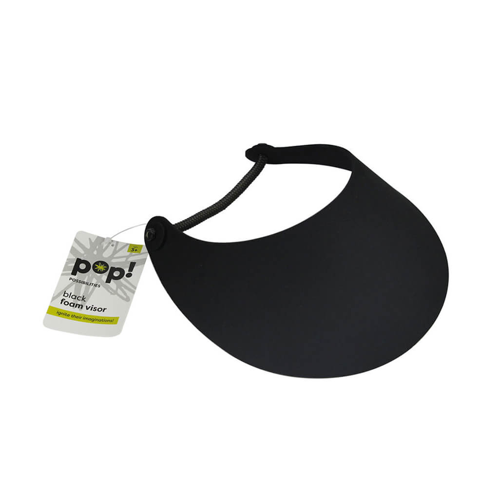 Foam Visor Black