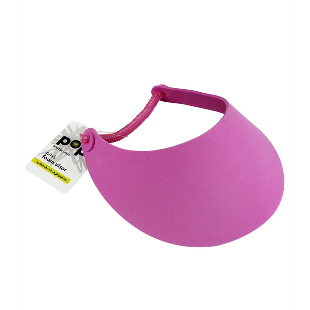 Foam Visor Hot Pink