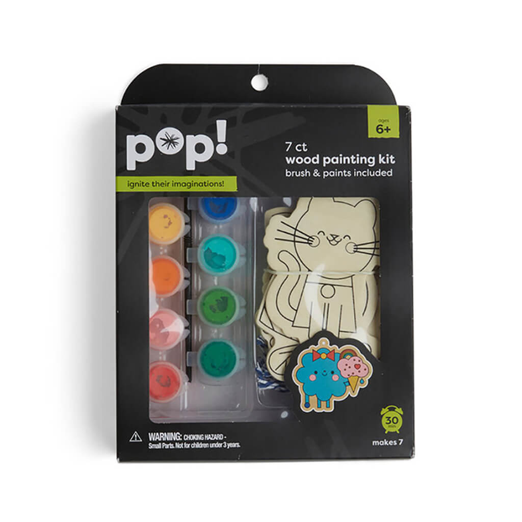 POP! Wooden Painting Kit 7pc