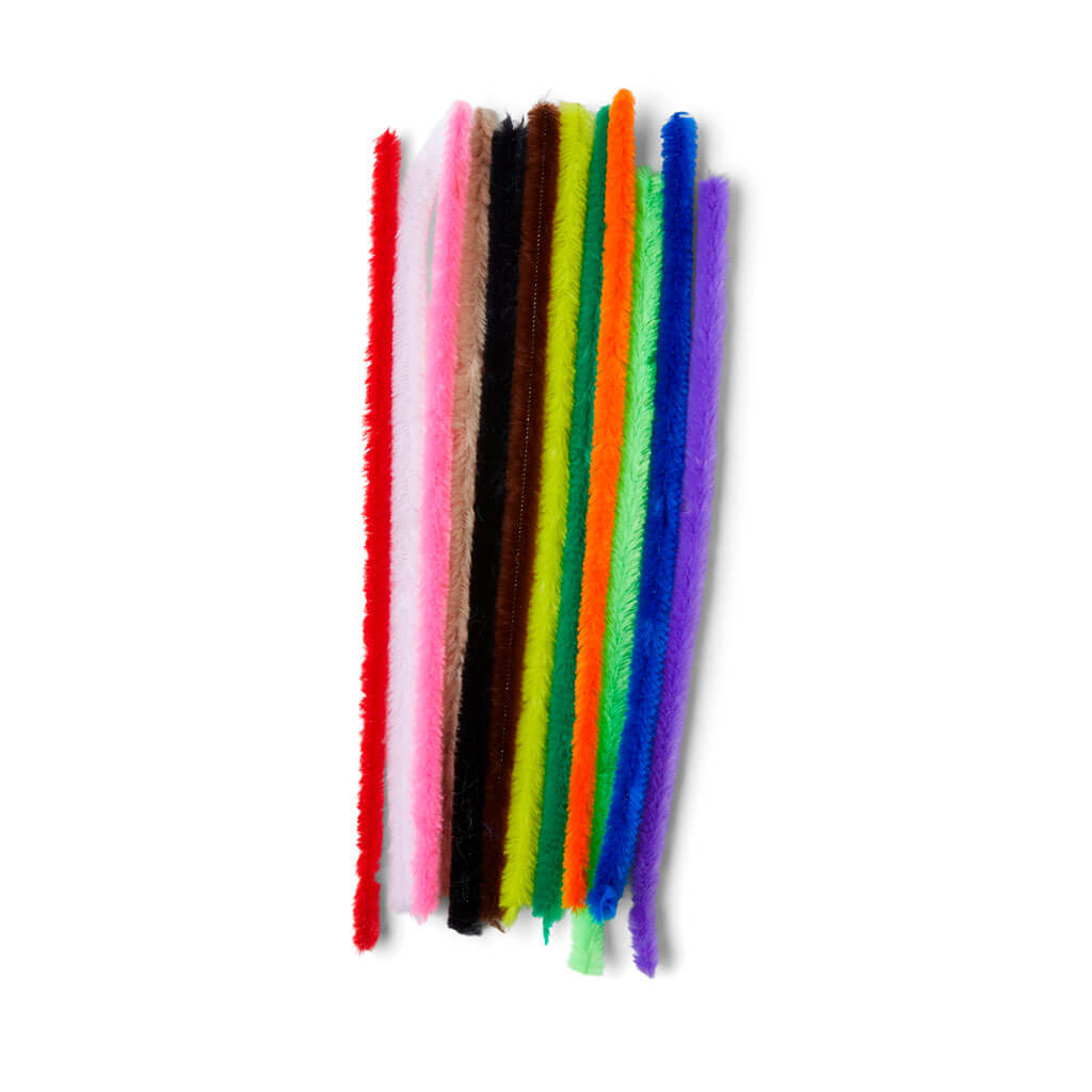 POP! Multicolor Chenille Stems 25ct 10mm