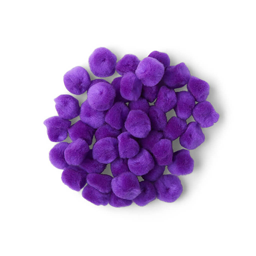 POP! Multicolor Pom Poms 45pk 20mm
