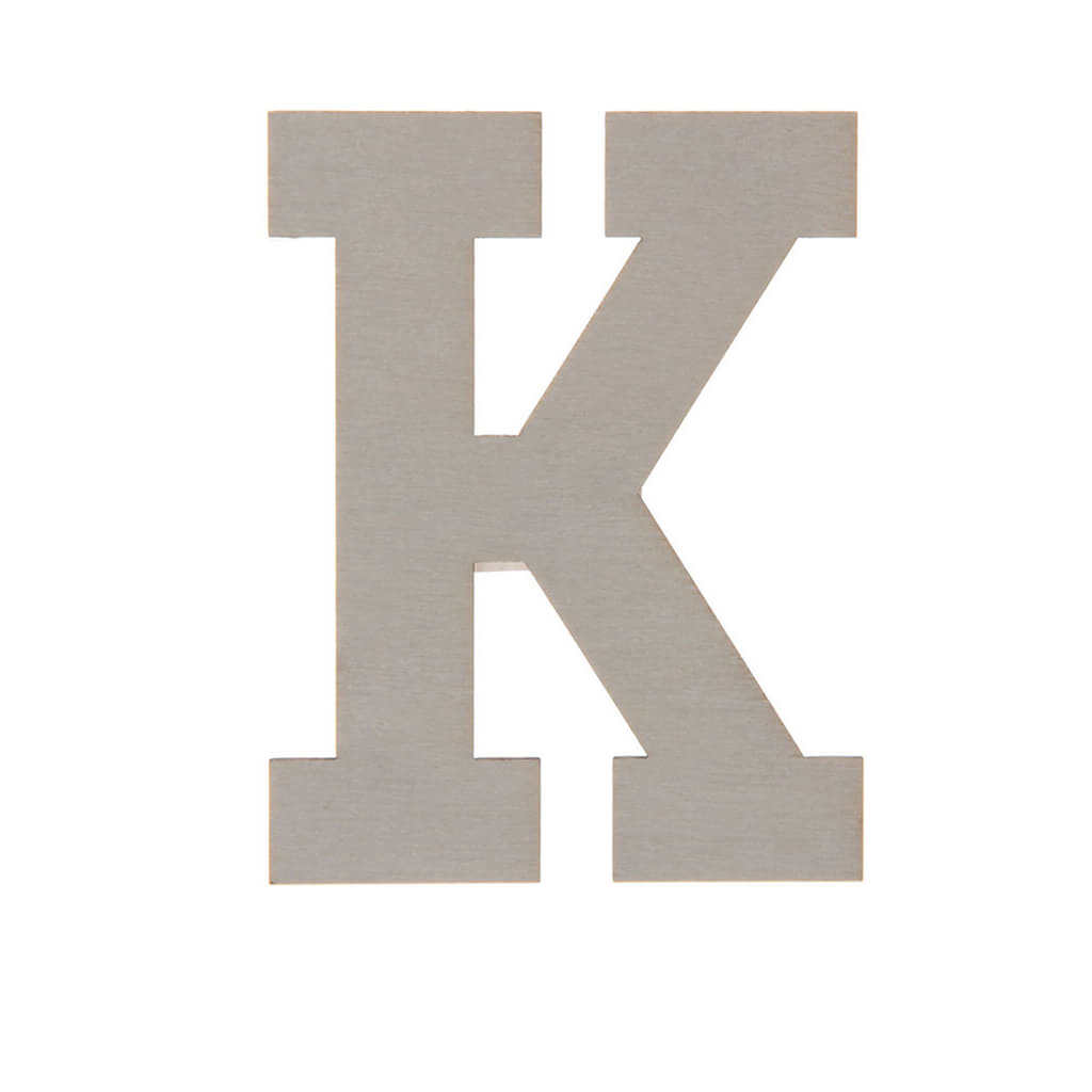 Wooden Varsity Letters K