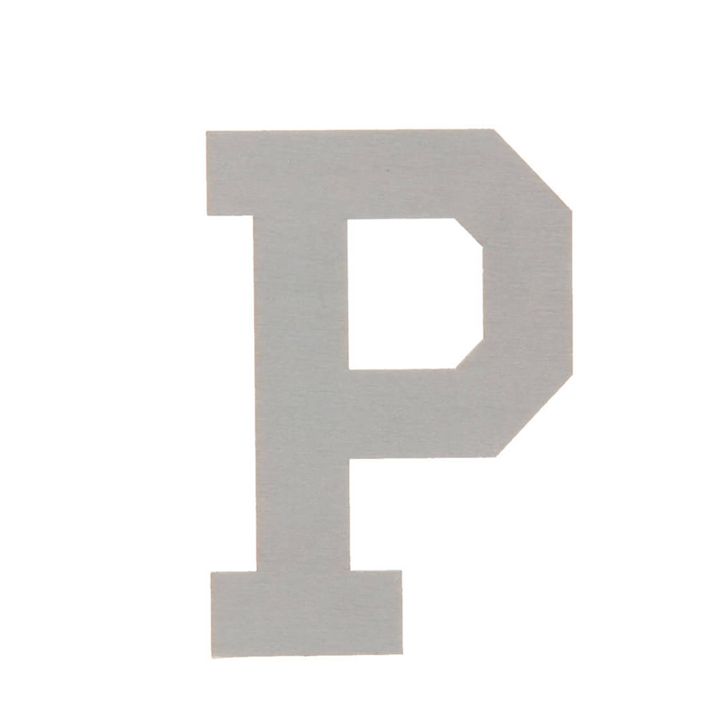 Wooden Varsity Letters P