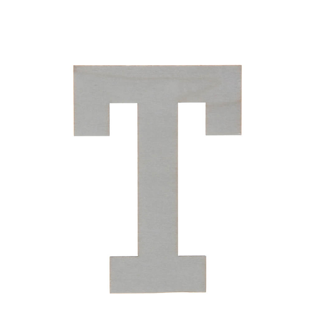 Wooden Varsity Letters T