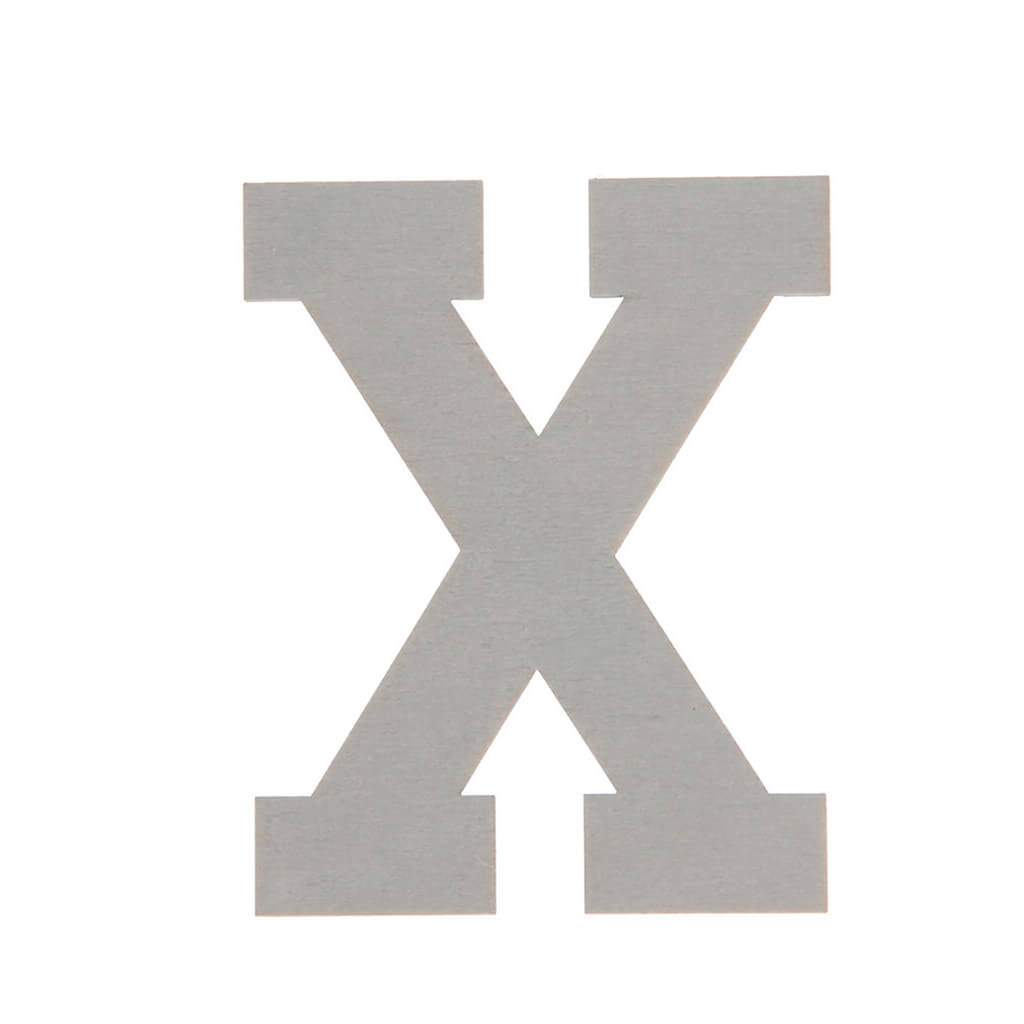 Wooden Varsity Letters X