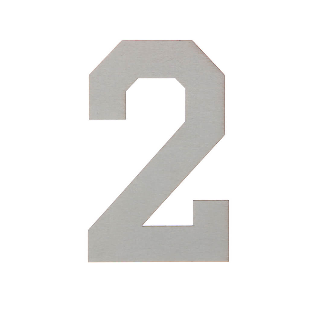 Wooden Varsity Number 2