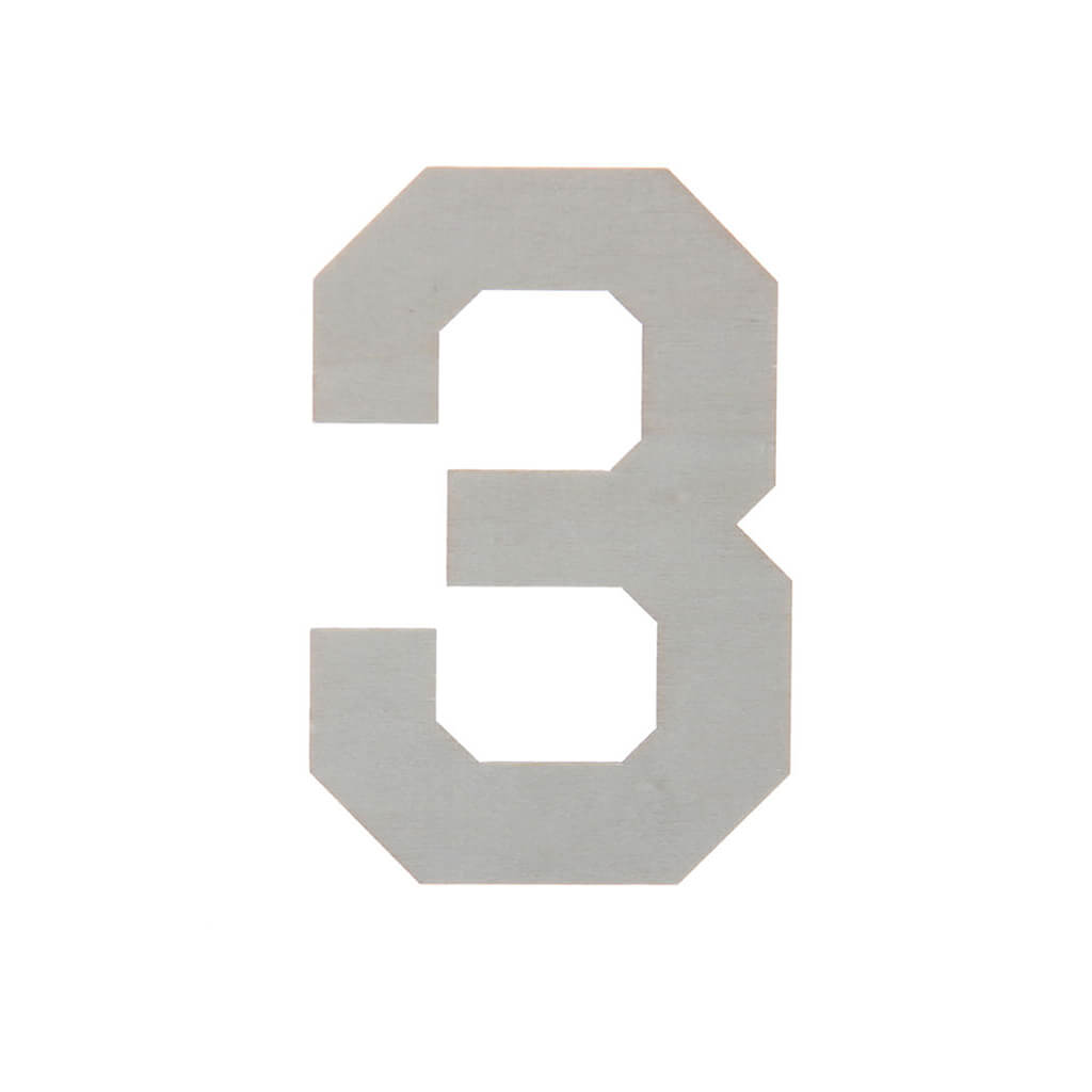 Wooden Varsity Number 3