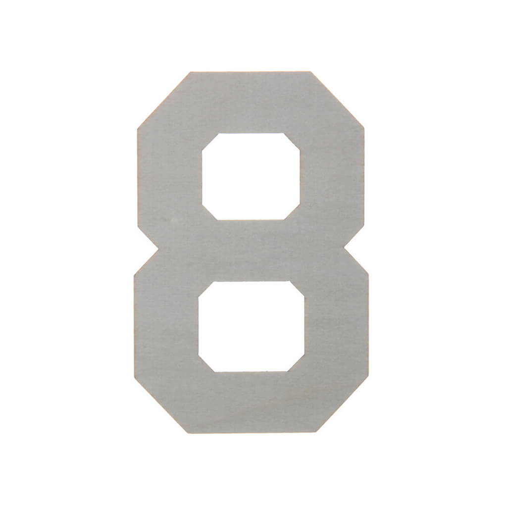 Wooden Varsity Number 8