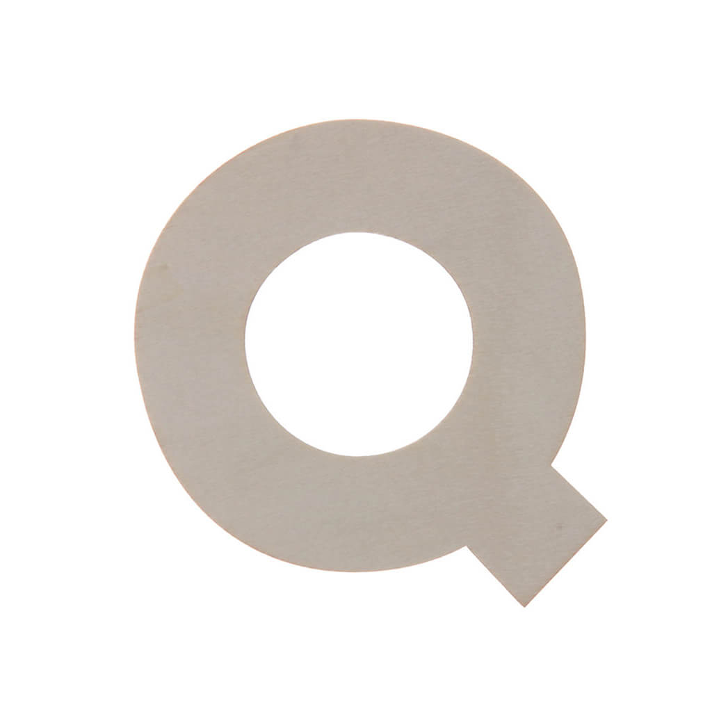 Wooden Uppercase Rounded Fun Sans Serif Q