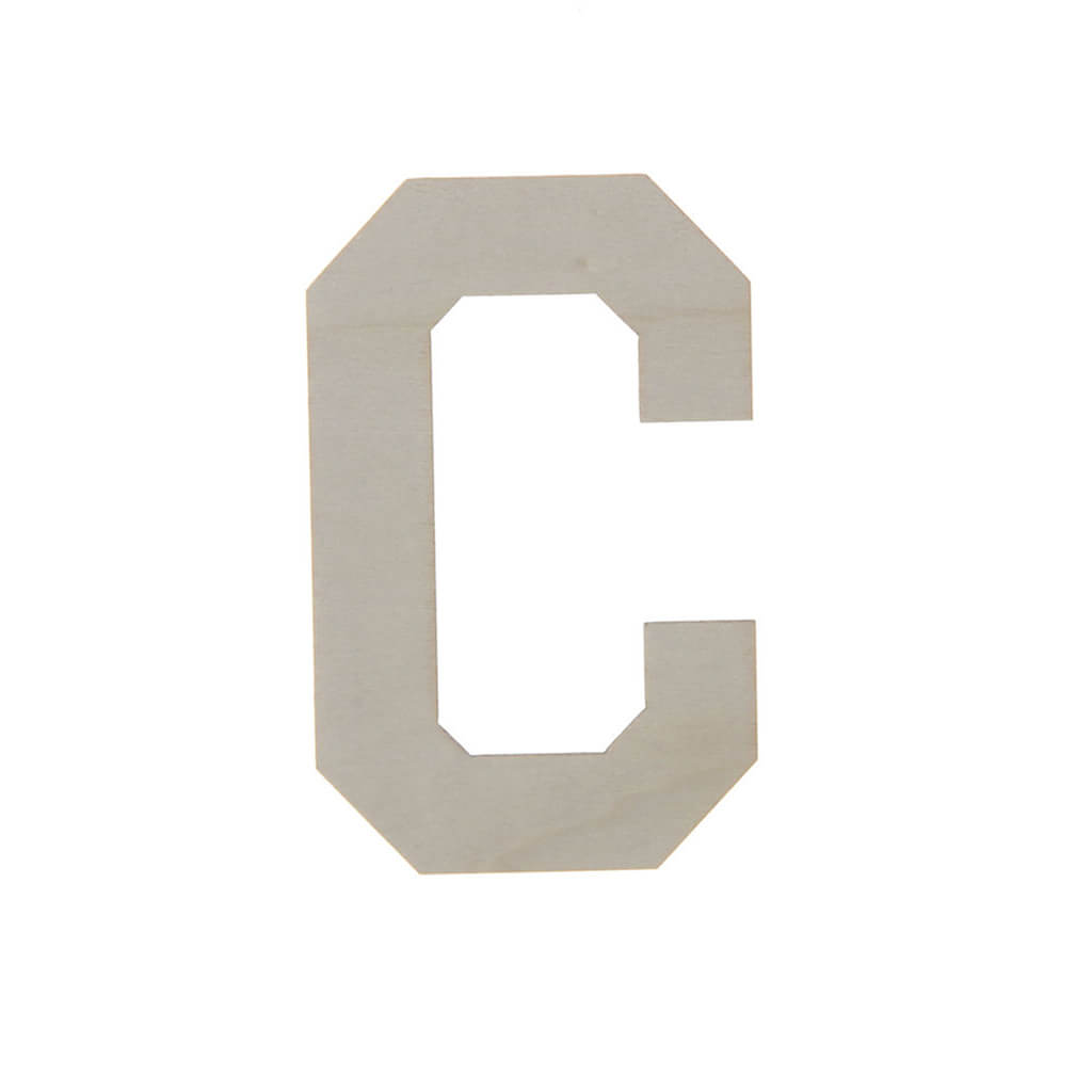 Wooden Varsity Letters C