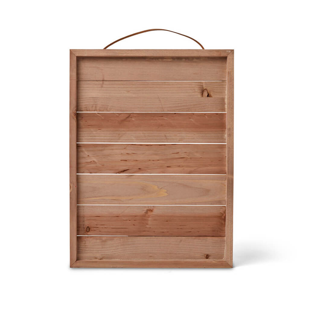 Wooden Pallet Sign 16in x 12in Brown