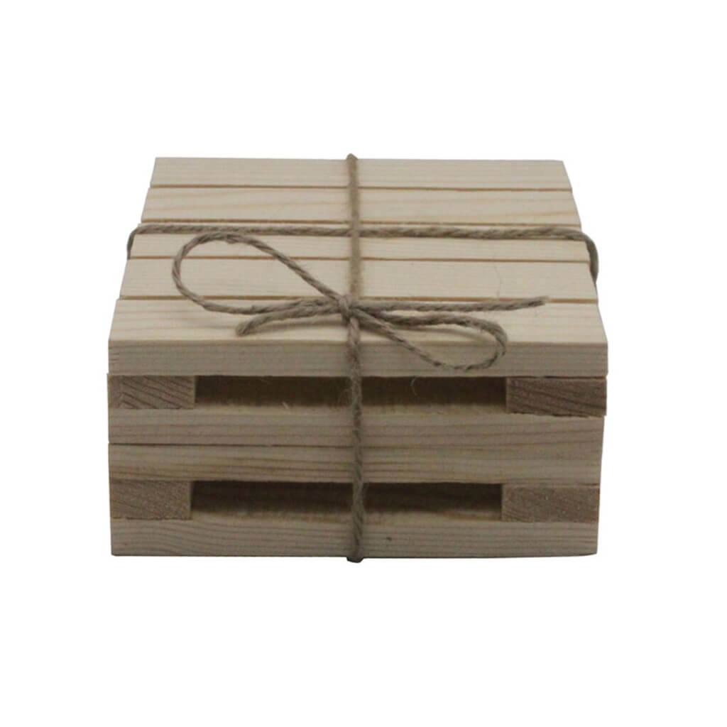 Novmini 2Pc Pallet Coasters