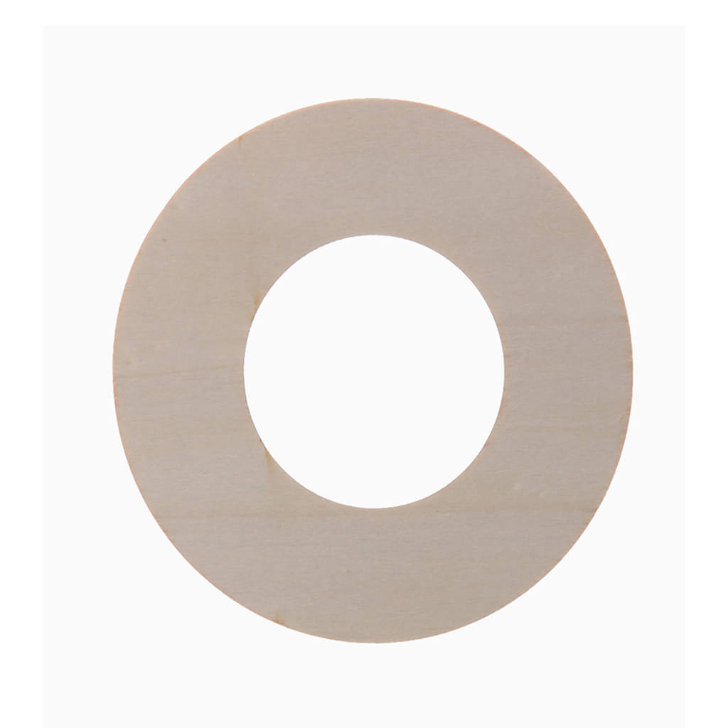 Wooden Uppercase Rounded Fun Sans Serif O